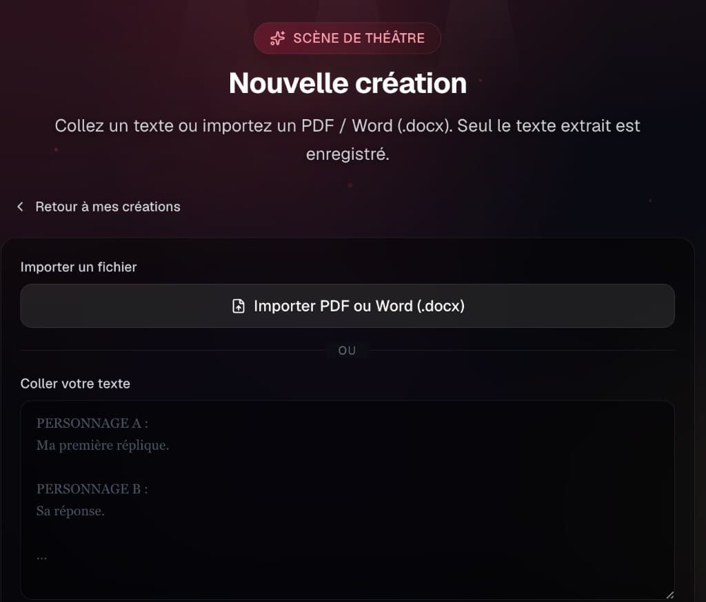 Mes créations