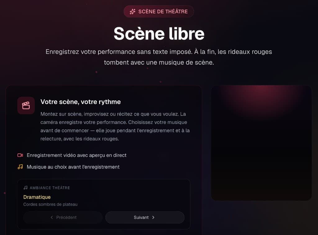 Scène libre